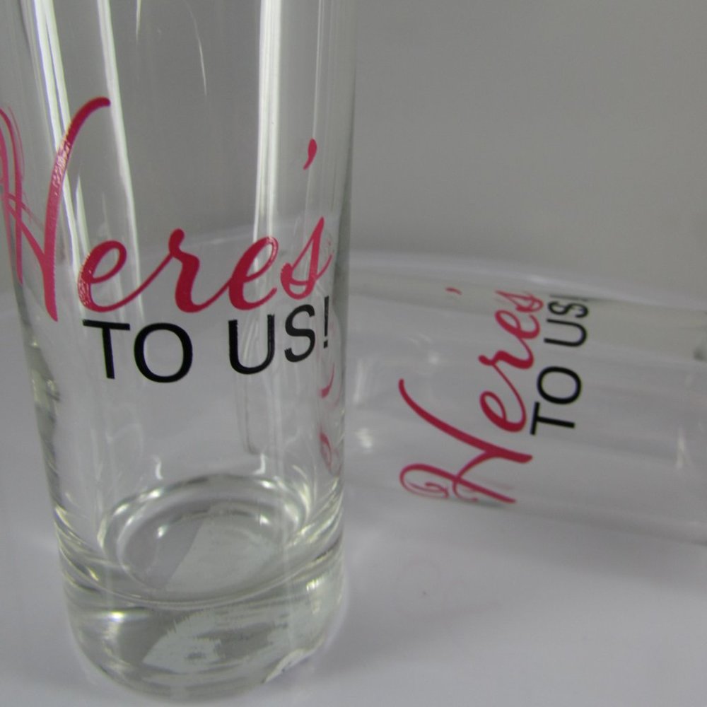 Here's TO US 2.5 oz. Shot Glass Set